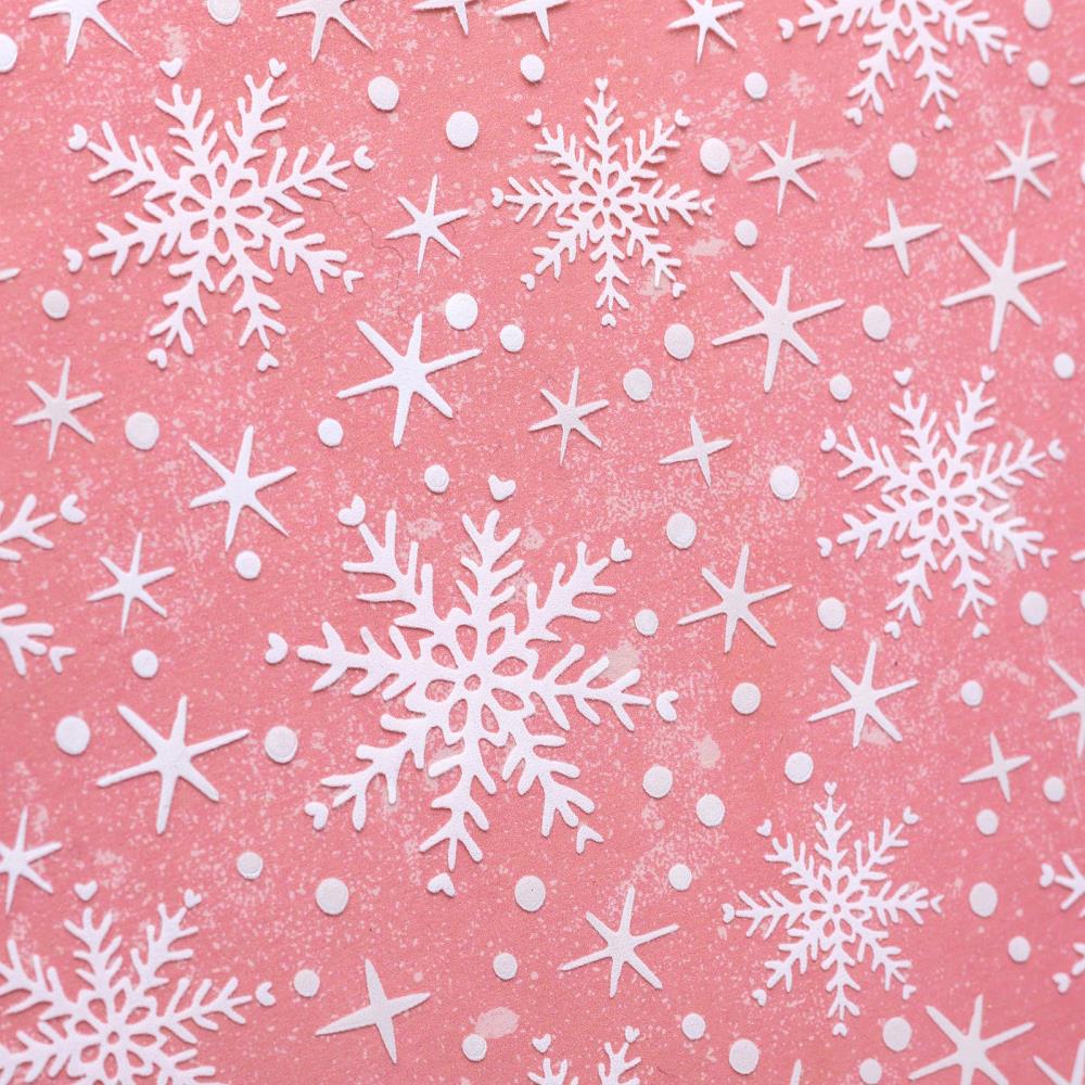 Vicki Boutin Peppermint Kisses 12"X12" Specialty Paper: Iridescent Foiled Vellum (VB021939)