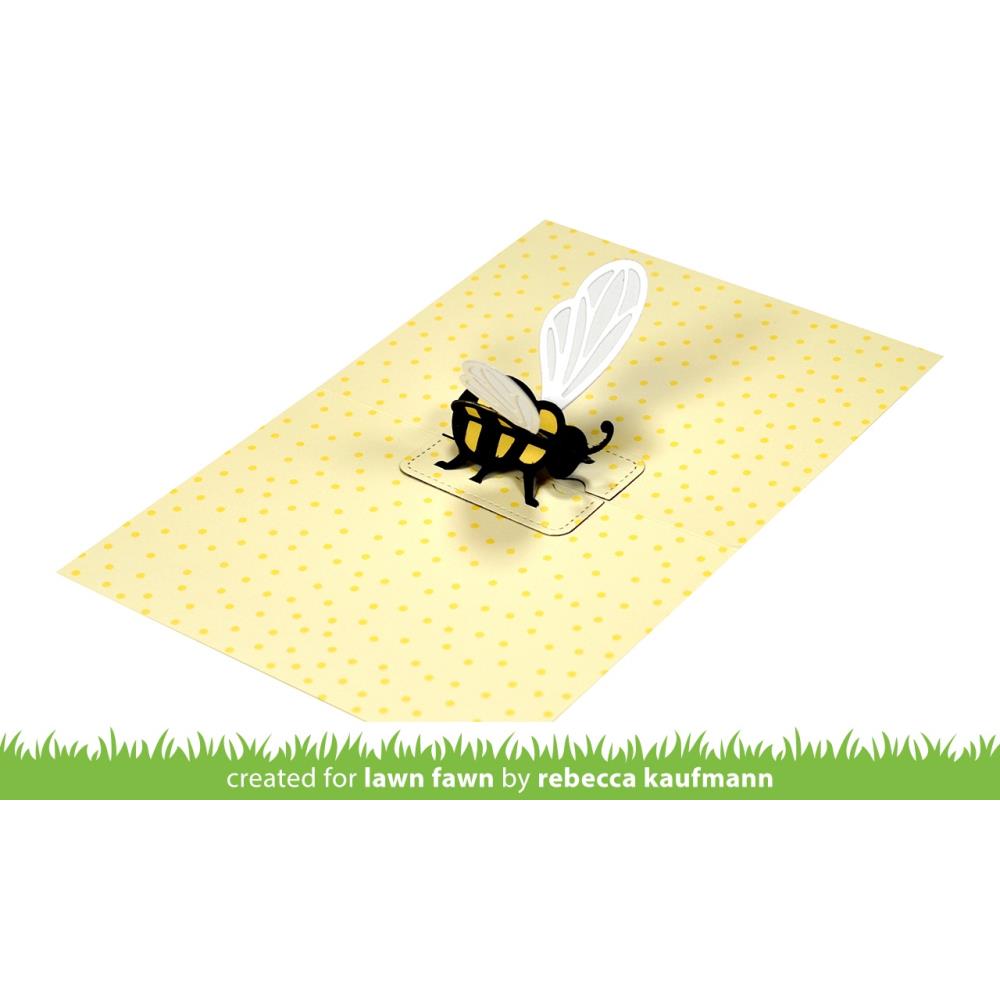 Lawn Fawn Lawn Cuts Custom Craft Die: Pop-Up Bee (LF3138)