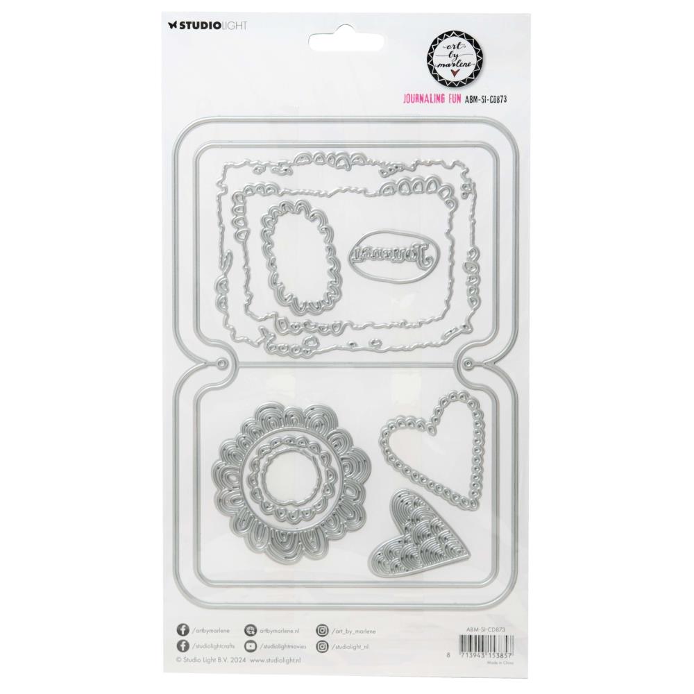 Art by Marlene Signature Collection Cutting Dies: Nr. 873, Journal Die (5A002BHZ1GF22)