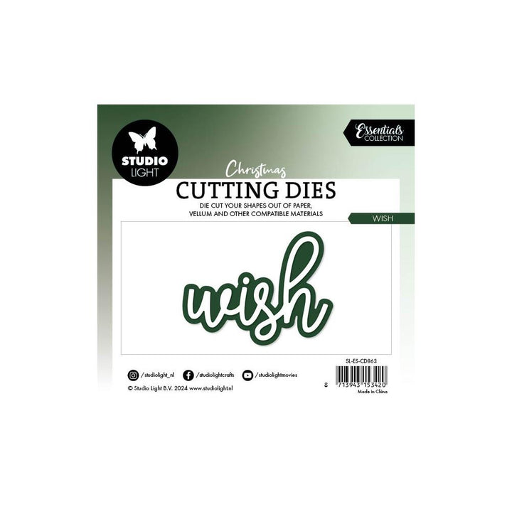 Studio Light Essentials Cutting Die: Nr. 863, Wish (5A002BF81GDZV)