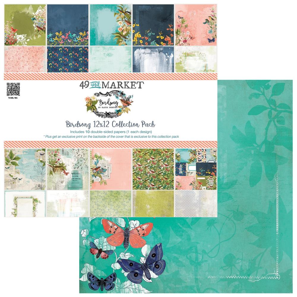 49 and Market Birdsong 12"X12" Collection Pack (5A002C1Z1GFLB)