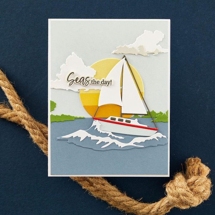 Spellbinders Fair Winds Etched Dies: Set Sail, By Dawn Woleslagle (5A0028LY1GBPF)