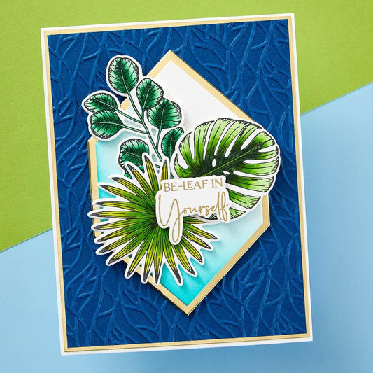 Spellbinders Embossing Folder: Leafy Helix, By Annie Williams (SES-059)