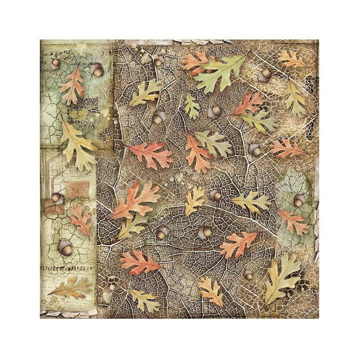 Stamperia Forest 12"X12" Polyester Fabric: 4/Pkg (5A002CJ91GG03)