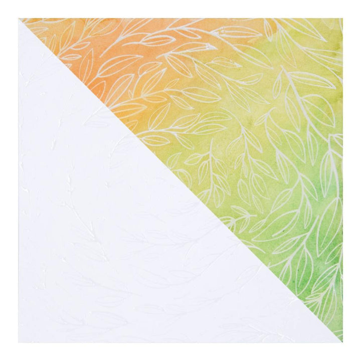 Spellbinders Serenade Of Autumn 6"X6" Paper Pad: Water Color Resist (SCS305)