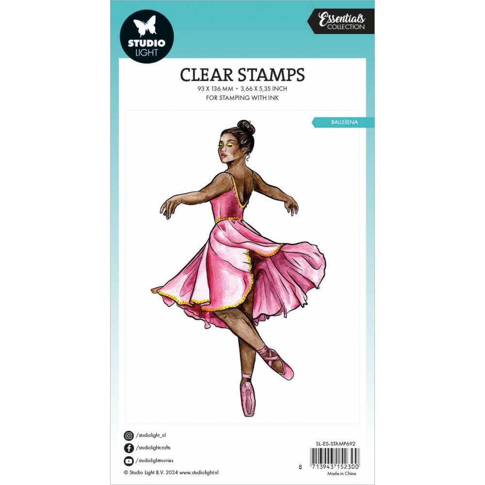 Studio Light Essentials Clear Stamp: Nr. 692, Ballerina (5A0023HV1G6PF)