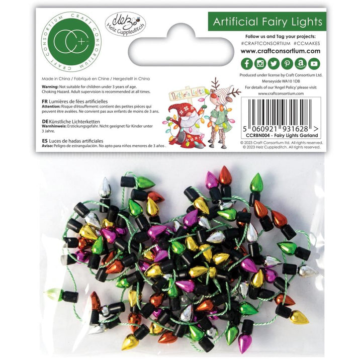 Craft Consortium It's Snome Time 2 1M Artificial Fairy Lights Garland (CCRBN004)