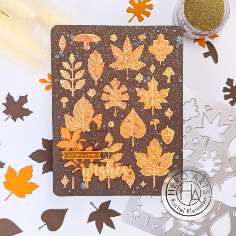 Hero Arts Fancy Dies: Fall Pattern (5A002CFK1GFYK)