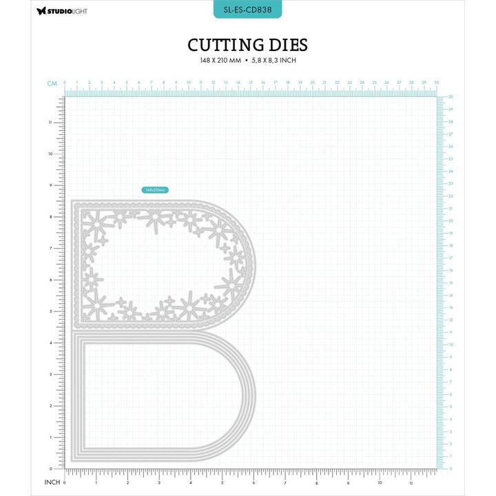 Studio Light Essentials Cutting Die: Nr. 838, Twinkle Folding Card (5A0023MP1G6MQ)