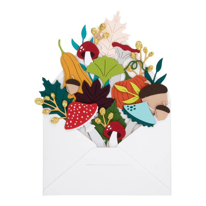 Spellbinders Etched Dies: Envelope Full of Wonder - Autumn Wonder (S6220)