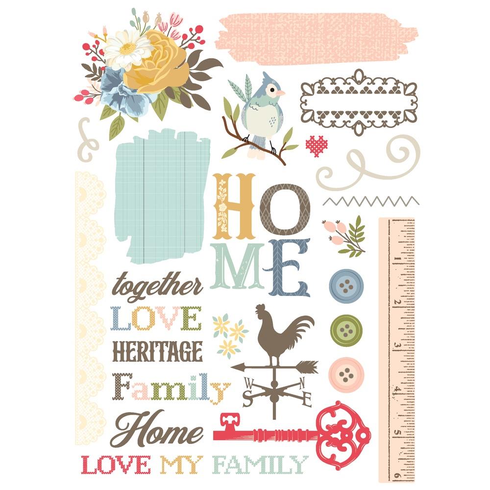 Simple Stories Front Porch 6"X8" Rub-Ons (23824)