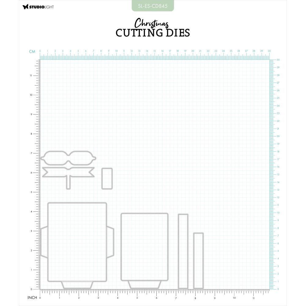 Studio Light Essentials Cutting Die: Nr. 845, Pass Holder Gift (5A0023HK1G6LB)