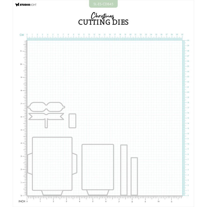 Studio Light Essentials Cutting Die: Nr. 845, Pass Holder Gift (5A0023HK1G6LB)