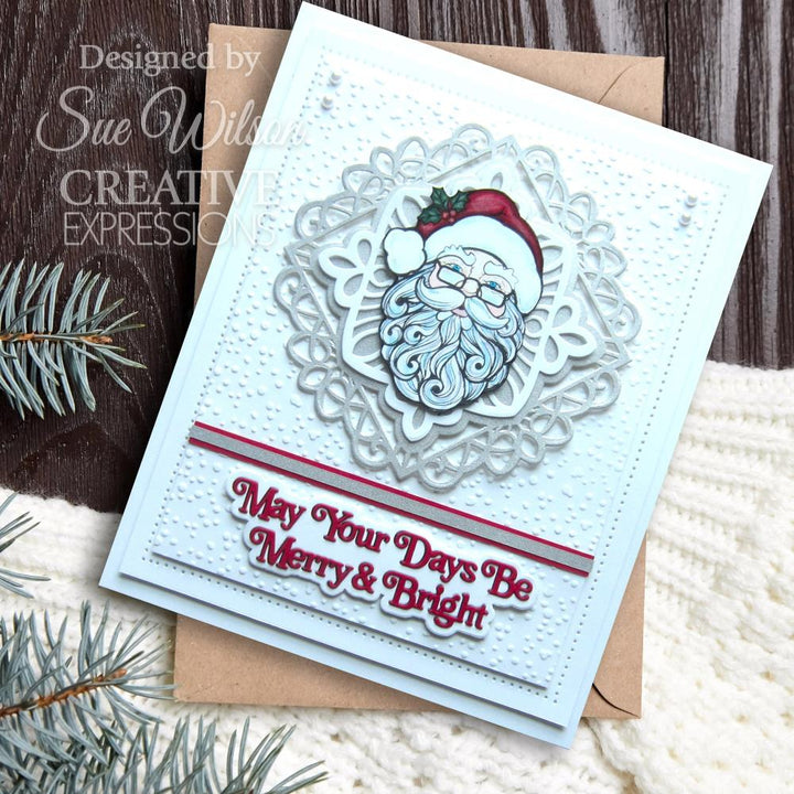 Creative Expressions Craft Dies: Festive Pinwheel Snowflake, By Sue Wilson (5A0028331GB5R)