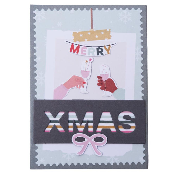 Studio Light 8.26"X11.57" Designer Die-Cut Paper Pad: Nr. 218, Sweet Christmas, 28/Pkg (5A002BF11GDZ7)