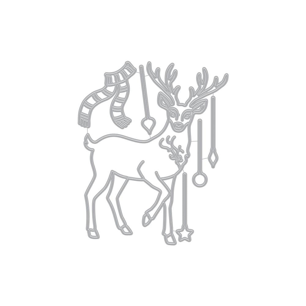Hero Arts Fancy Die: Holiday Reindeer (HADF161)