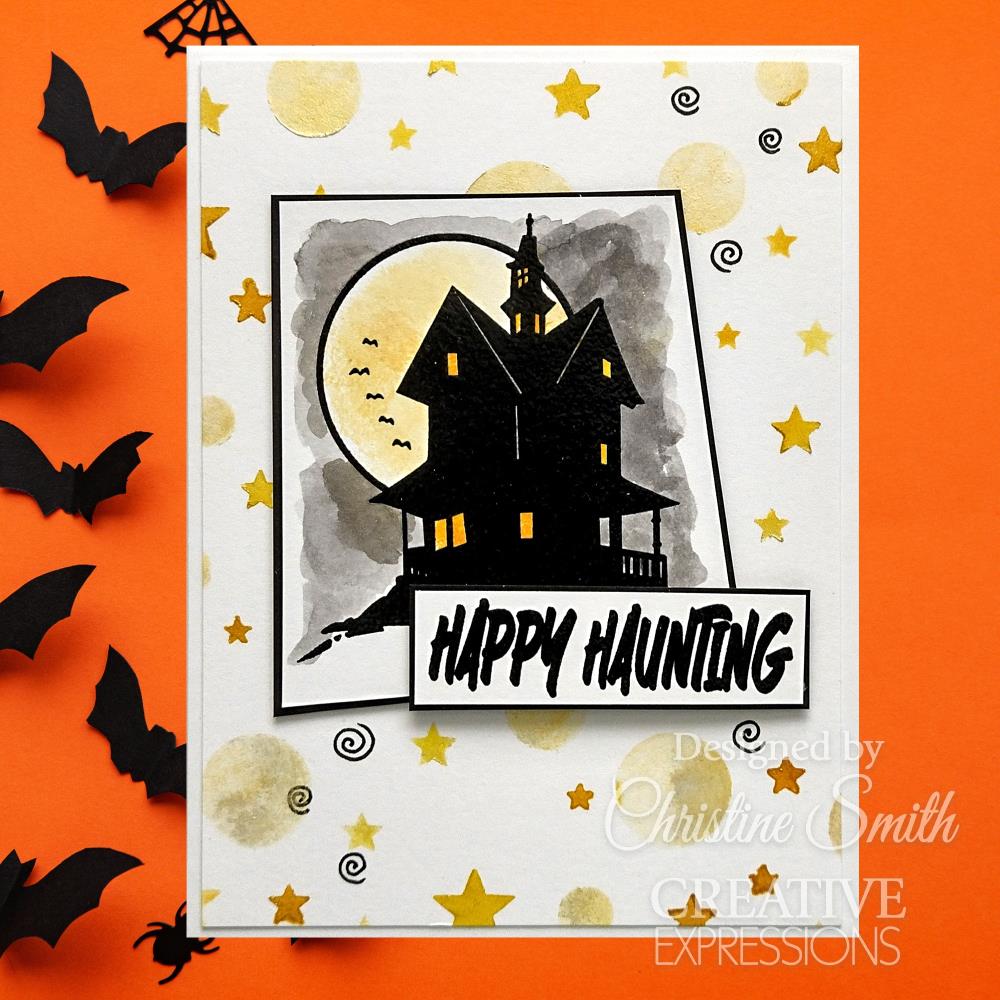 Creative Expressions Taylor Made Journals 6"X8" Clear Stamp: Trick Or Treat (5A002B5R1GDN4)