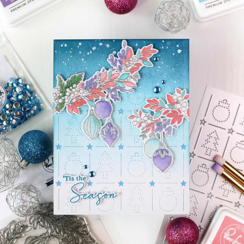 Pinkfresh Studio Die Set: Festive Grid (5A002CM31GG46)