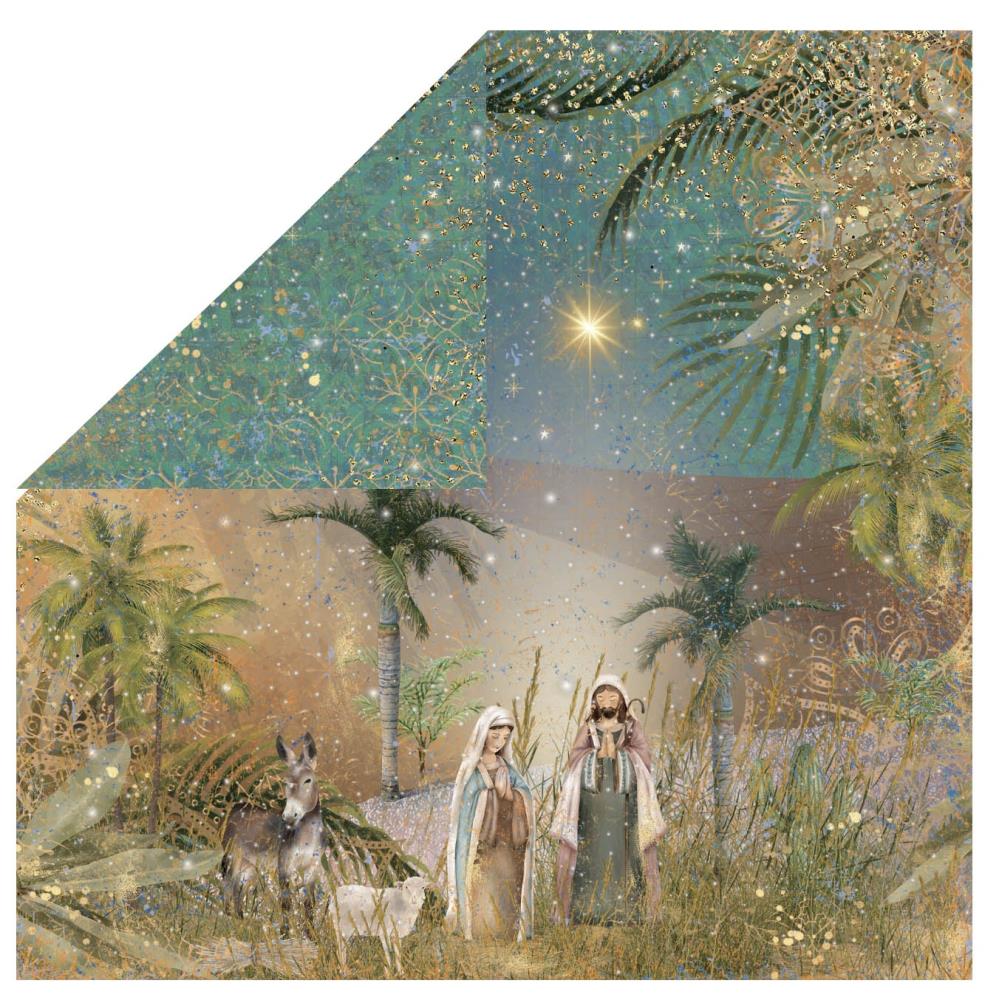 Crafter's Companion O' Holy Night 12"X12" Double-Sided Paper Pad, 36/Pkg (OHNPAD12)