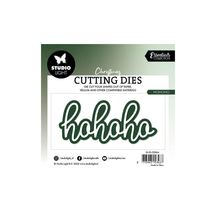 Studio Light Essentials Cutting Die: Nr. 864, HoHOHO (5A002BFV1GDYT)