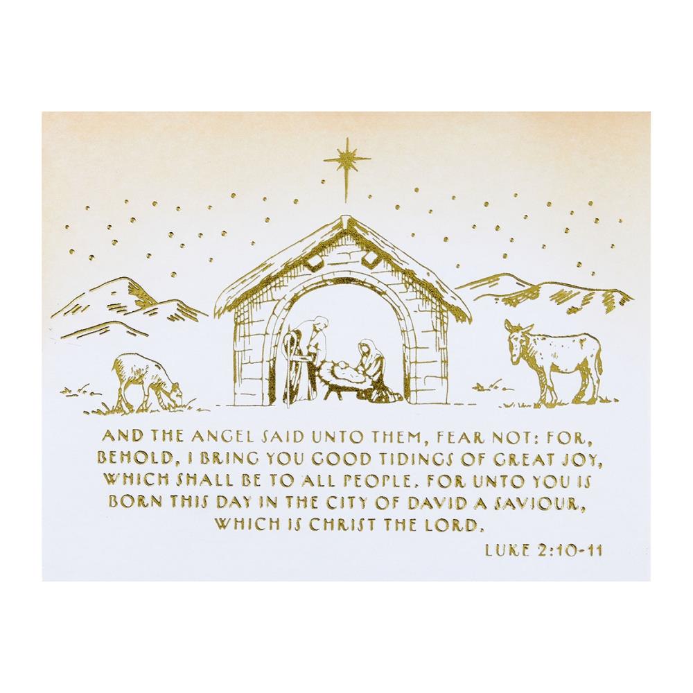 Spellbinders BetterPress Press Plate: Christmas Gospel (5A002C8K1GFRL)