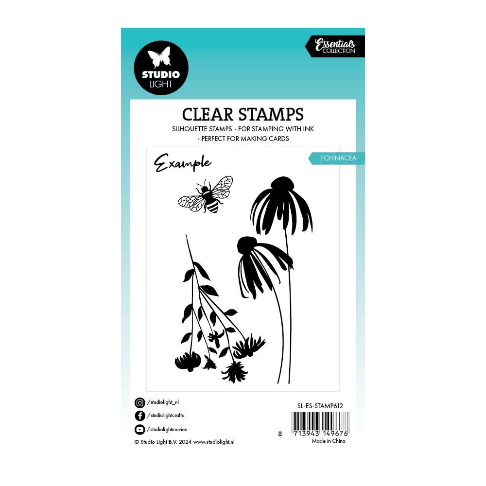 Studio Light Essentials Clear Stamps: Nr. 612, Echinacea (STAMP612)