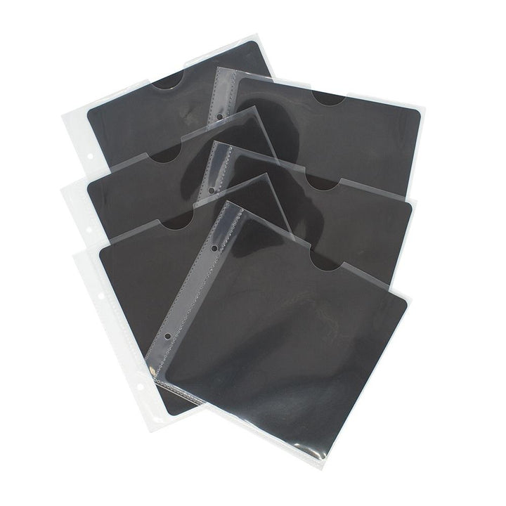 Tonic Studios 6"X6" Medium Binder Refills: Magnetic Sheets W/Plastic Sleeves, 6/Pkg (345E)