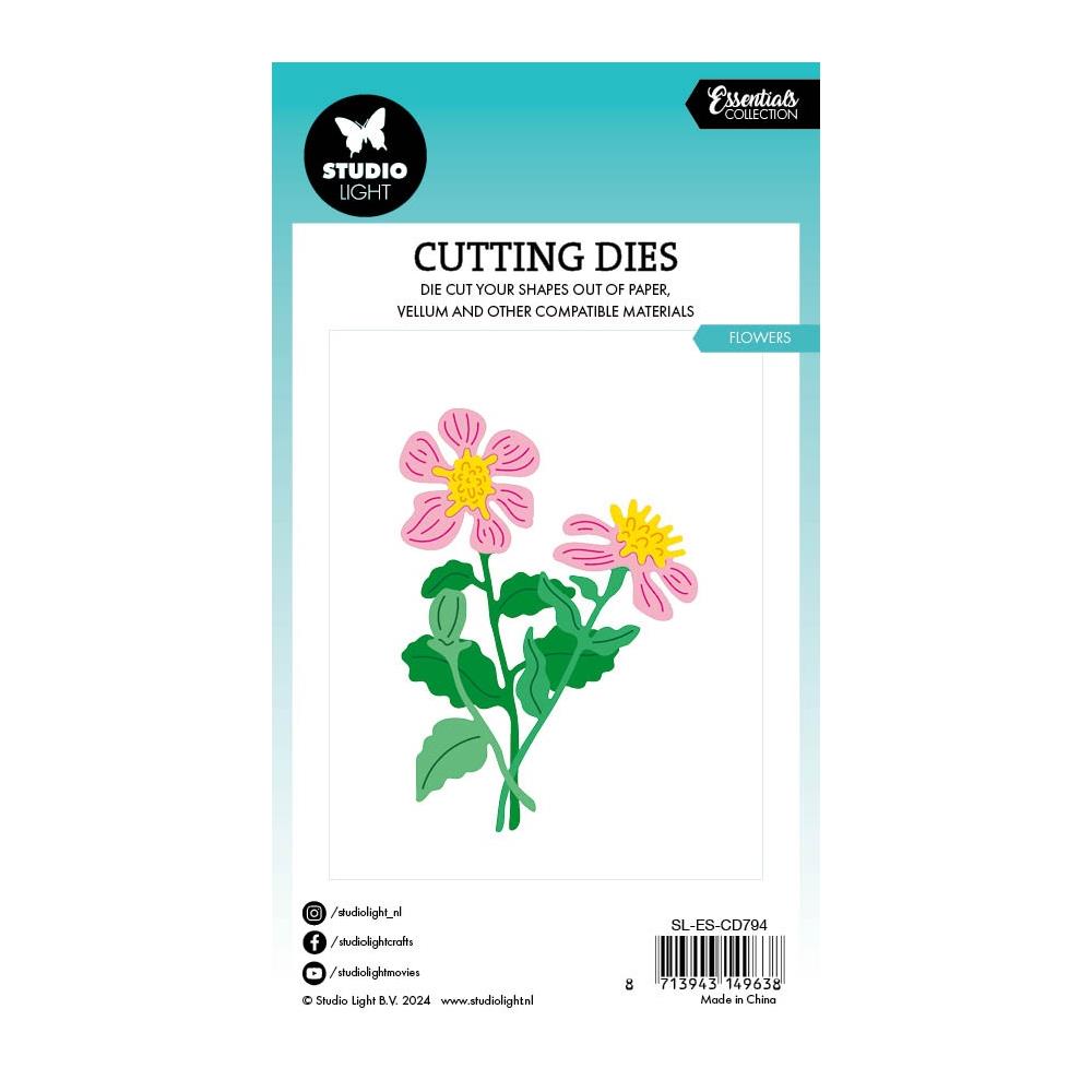 Studio Light Essentials Cutting Die: Nr. 794, Flowers (LESCD794)