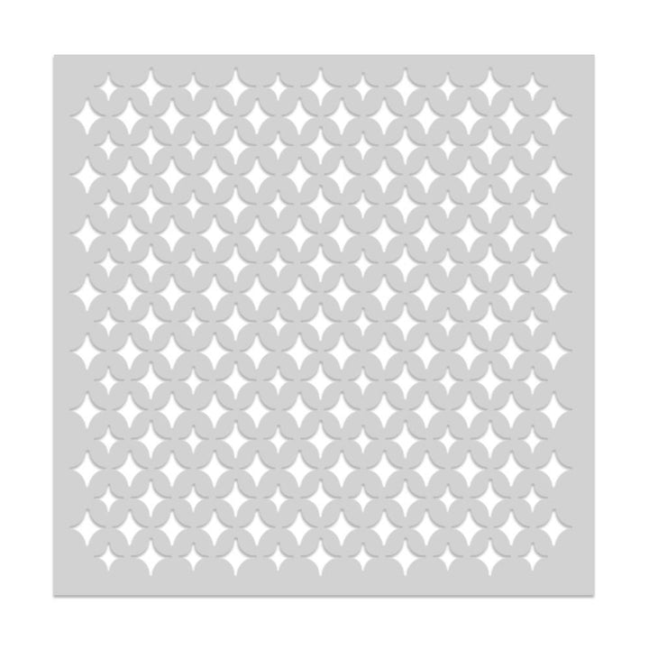 Hero Arts 6"X6" Stencil: Sparkle Weave (5A0025RR1G8J1)