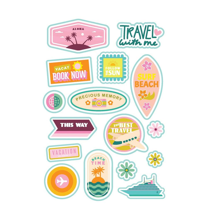 Simple Stories Just Beachy Sticker Book (JBY22324)