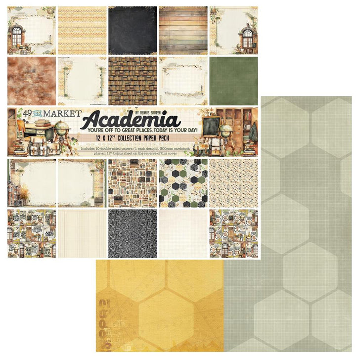 49 and Market Academia 12"X12" Collection Pack (5A0021HZ1G4FK)