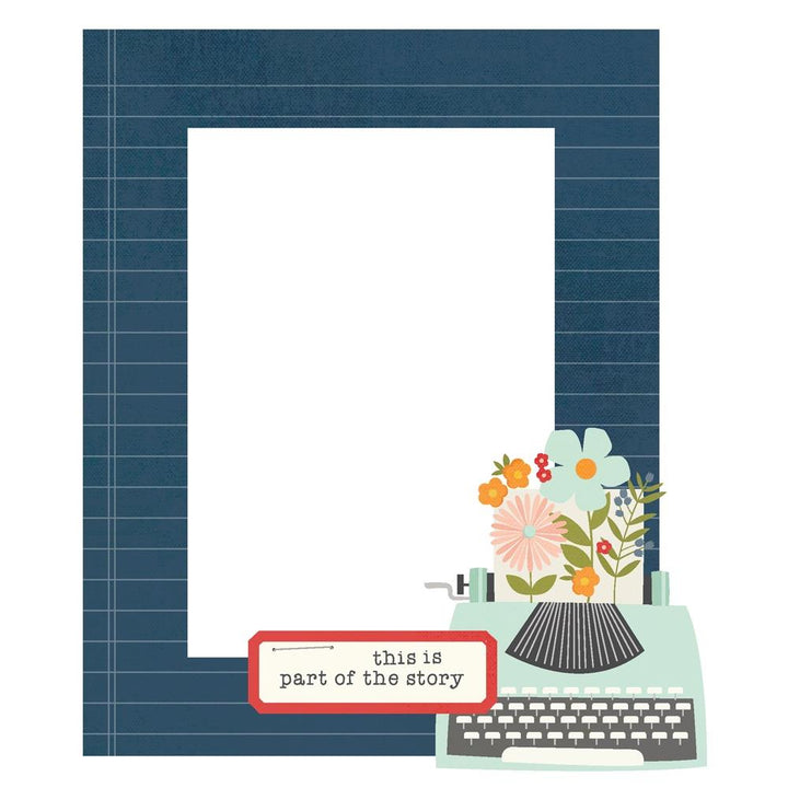 Simple Stories For The Record Chipboard Frames, 6/Pkg (23525)