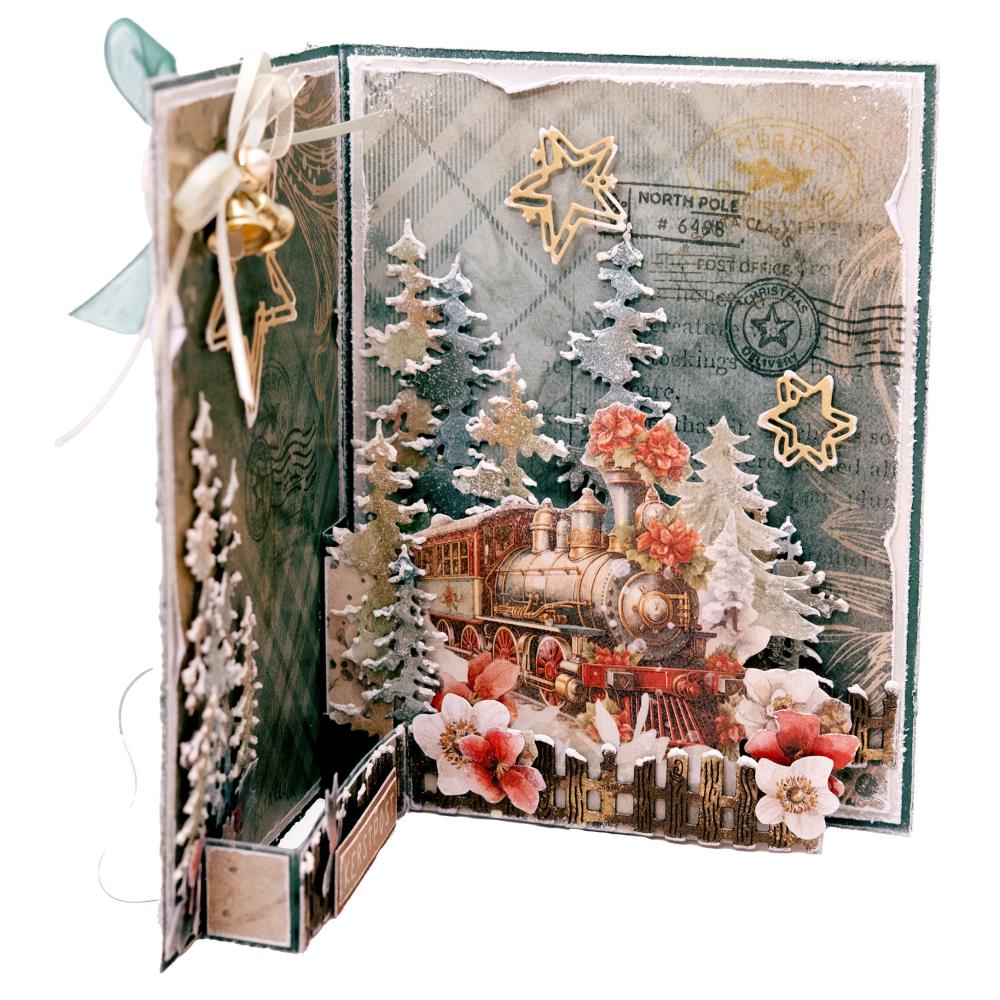 Studio Light Jenine's Mindful Art Festive Nostaligia Clear Stamps: Nr. 753, Christmas Mail (5A002BDG1GF1J)