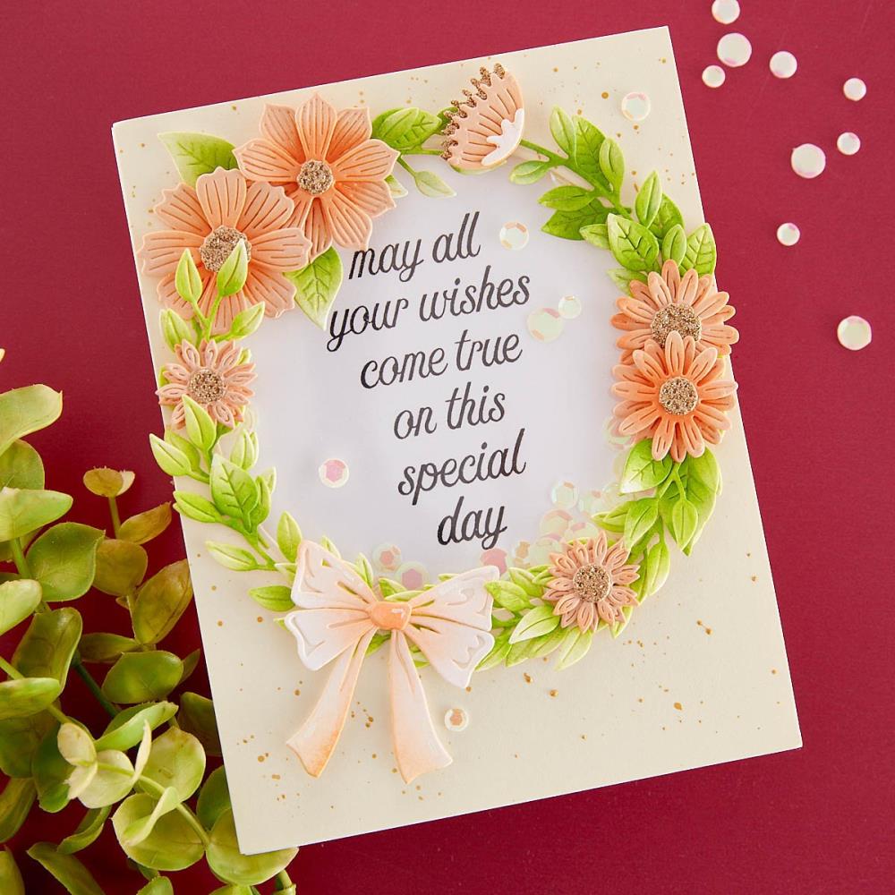 Spellbinders Etched Dies: Garden Wreath Add-Ons, By Suzanne Hue (S5598)