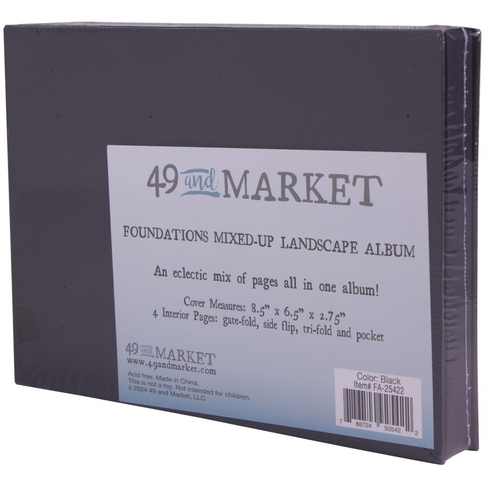 49 and Market Foundations Mixed Up Album: Landscape, Black (FA25422)