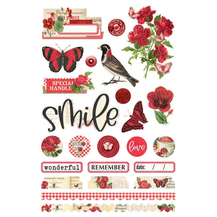 Simple Stories Simple Vintage Essentials Color Palette Sticker Book: Designer (VCP22235)