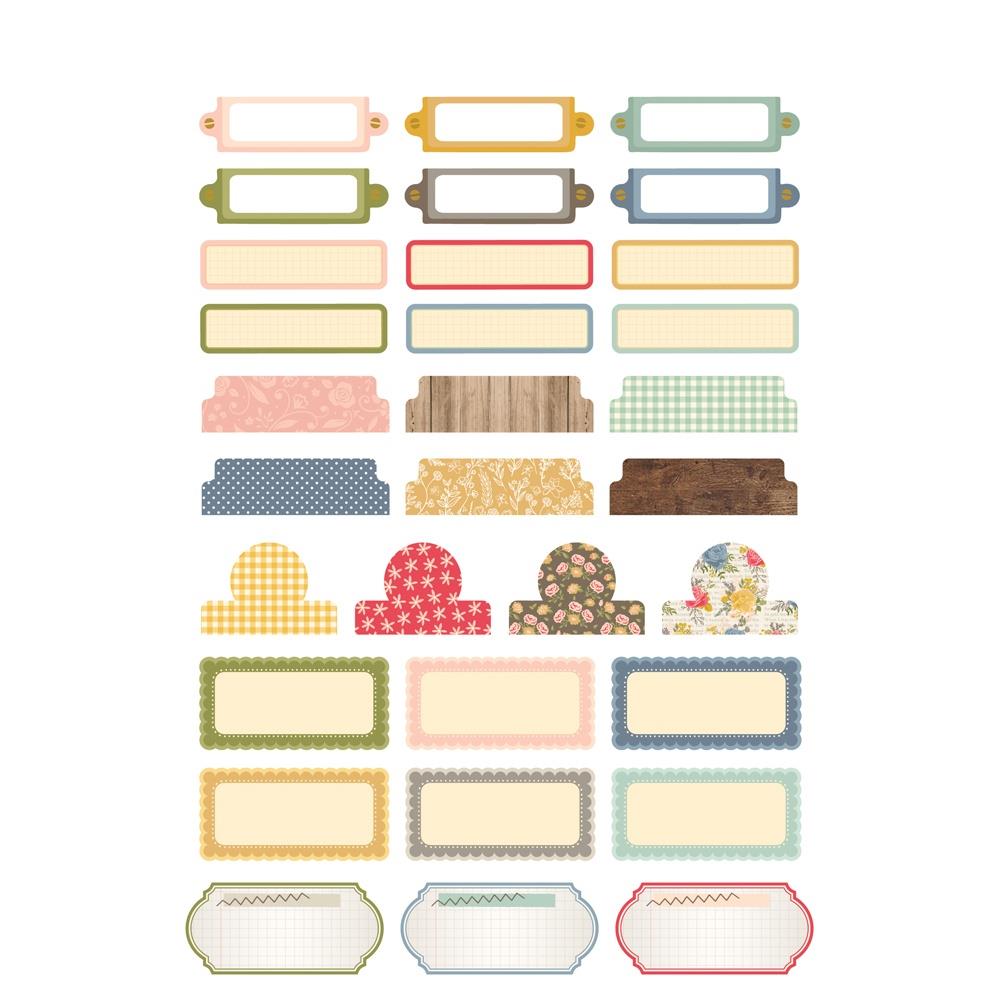 Simple Stories Front Porch Sticker Book, 8/Sheets (23825)