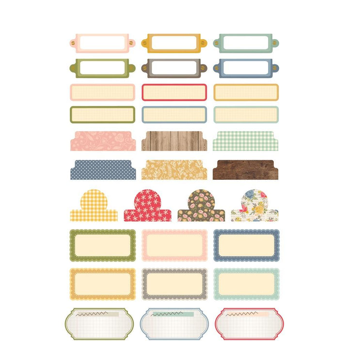 Simple Stories Front Porch Sticker Book, 8/Sheets (23825)