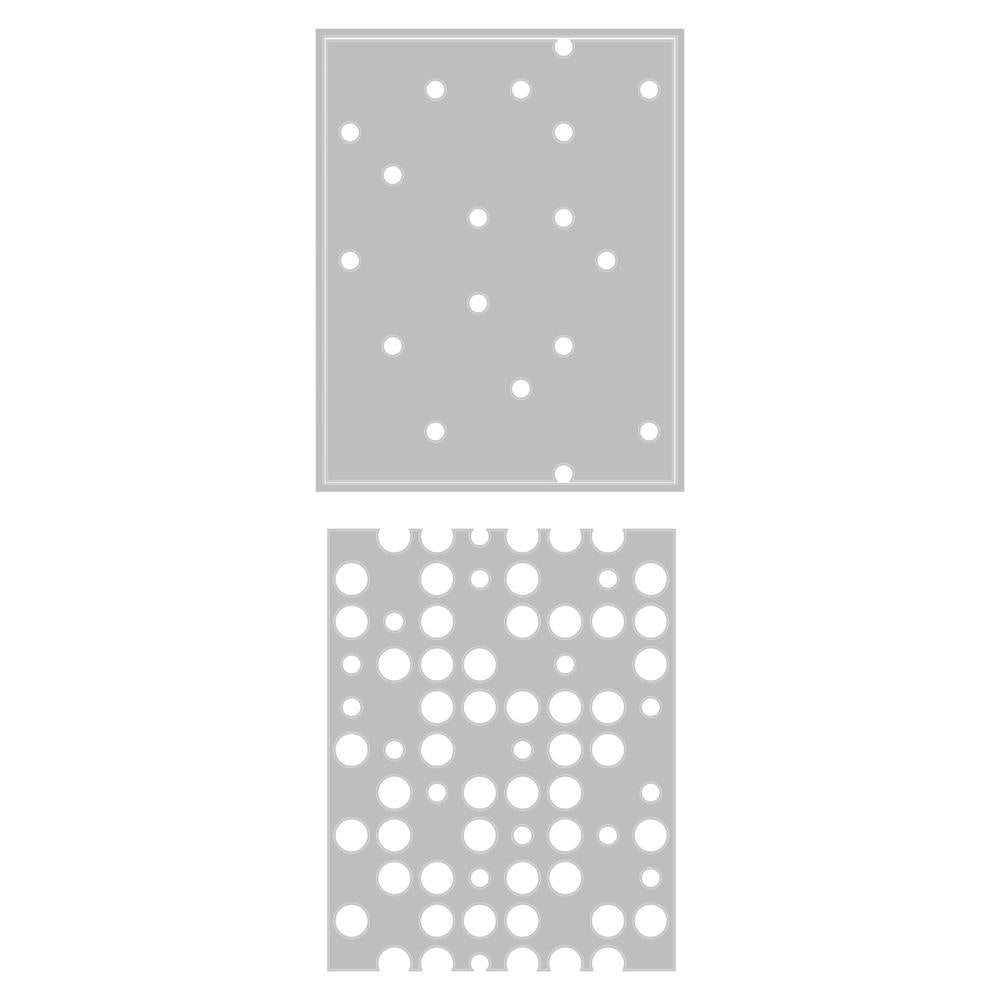 Tim Holtz Thinlits Dies: Layered Dots, by Sizzix (666385)