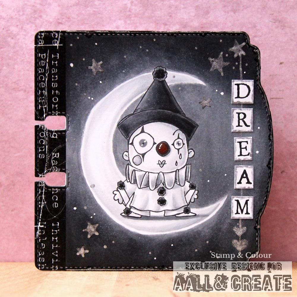 AALL And Create A6 Photopolymer Clear Stamp Set: Bits Of Alpha (5A002GJJ1GJ14)