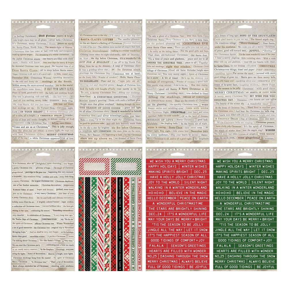 Tim Holtz Idea-ology Christmas: Sticker Book (2024) (5A0026S51G96T)