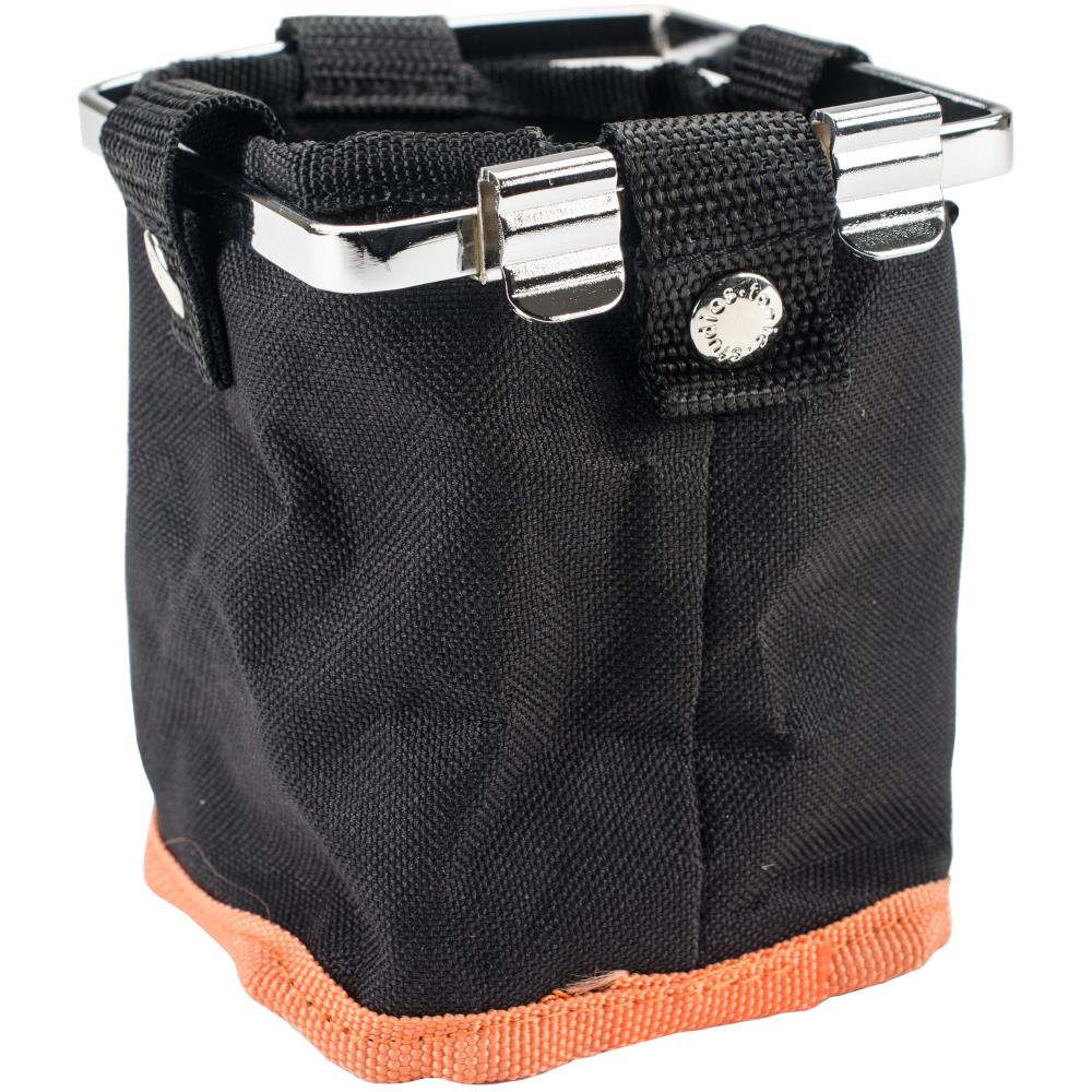 Tonic Studios Table Tidy Single Pocket: Black/Orange (1644E)