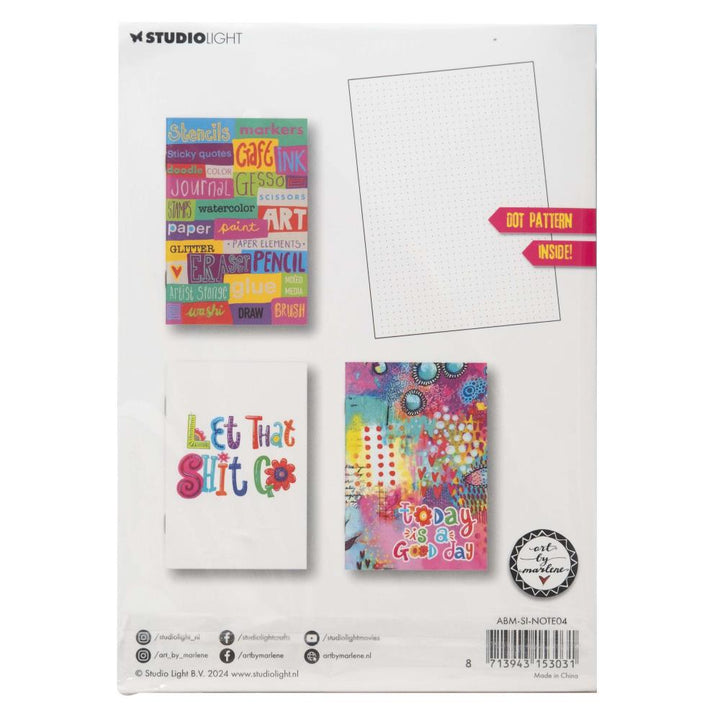 Art by Marlene Signature Collection Journals: Nr. 04, Bullet Journals, 3/Pkg (5A002BH51GDYG)