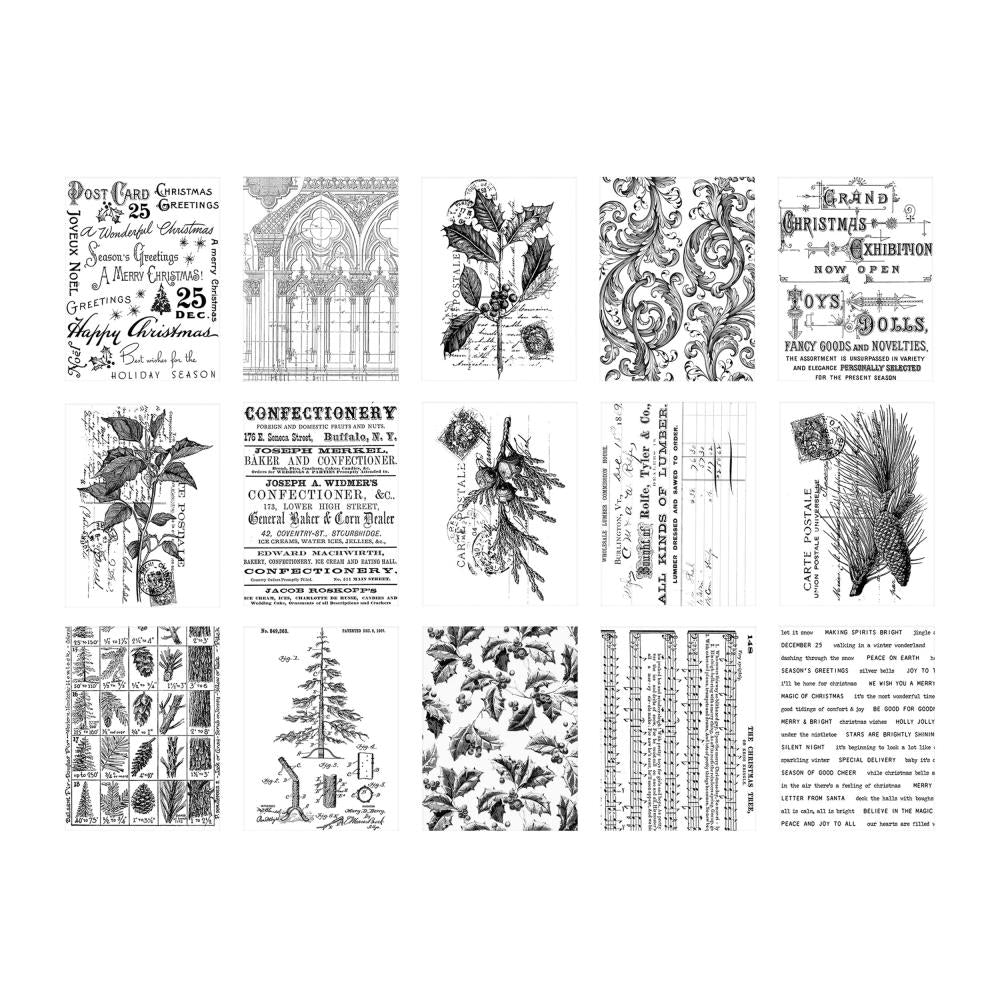 Tim Holtz Idea-ology Christmas: Collage Paper (2024) (5A0026S61G96W)