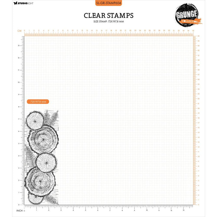 Studio Light Grunge Clear Stamp: Nr. 604, Natural Background (STAMP604)