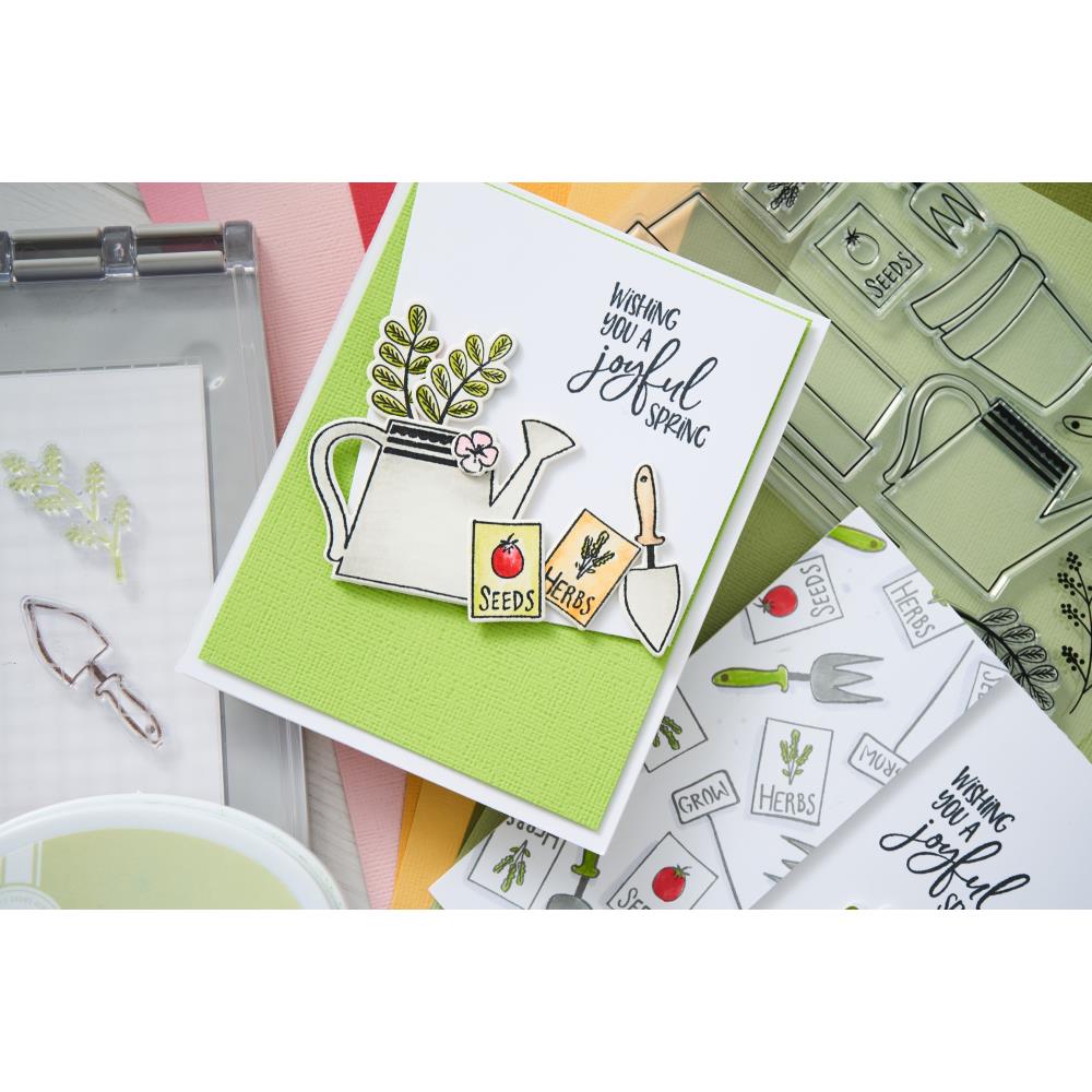 Sizzix Clear Stamps: Greenhouse Finds, 14/Pkg, By Catherine Pooler  (666796)