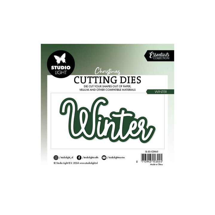 Studio Light Essentials Cutting Die: Nr. 865, Winter (5A002BGX1GDY1)