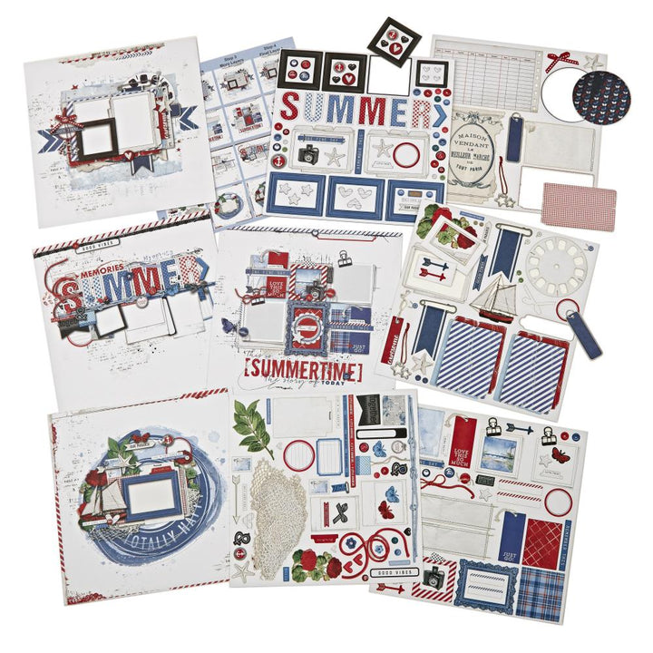 49 and Market Summer Porch Page Kit (A500240DG1792)