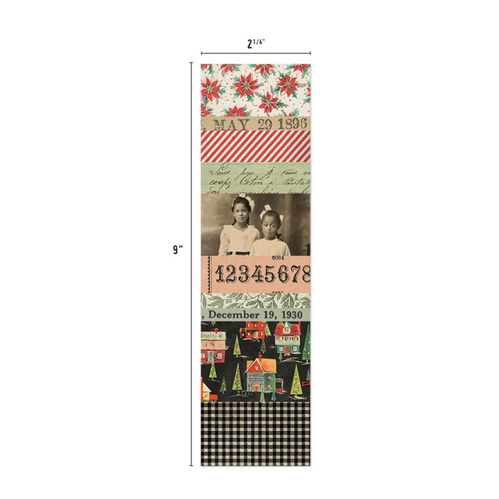 Tim Holtz Idea-ology Christmas: Large Collage Strips (2024) (5A0026SB1G96B)