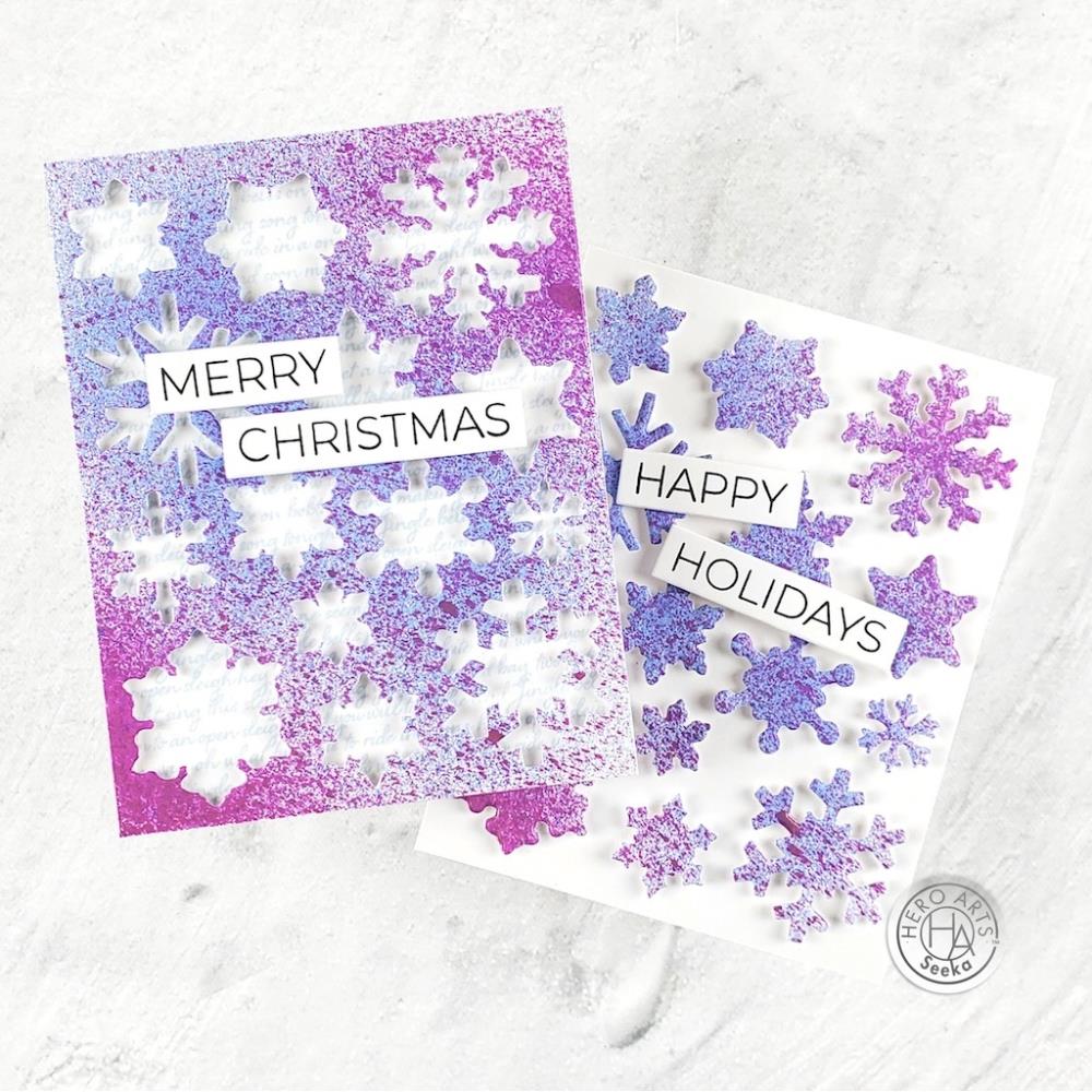 Hero Arts Fancy Dies: Snowflake Patterned (5A002CDW1GFYD)